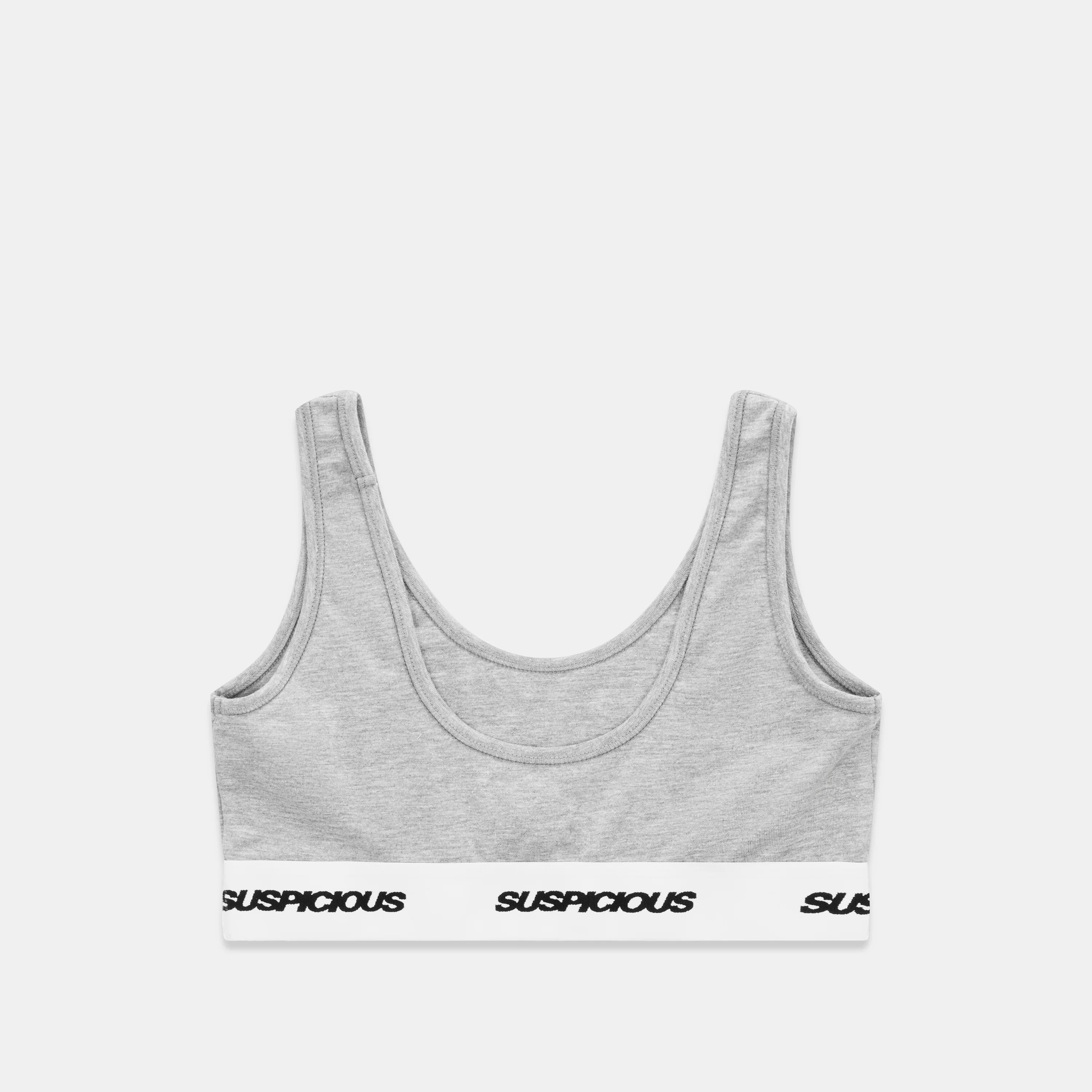 Polkaline / Suspicious Bralette - Neutral Heather - Image 6