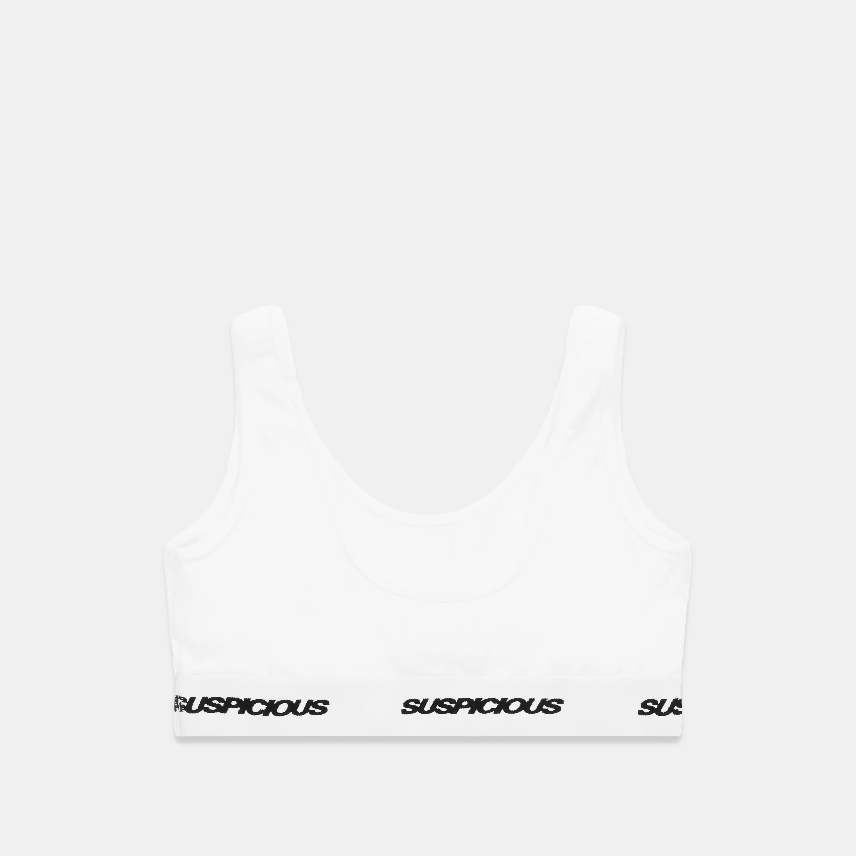 Polkaline / Suspicious Bralette - White - Image 6