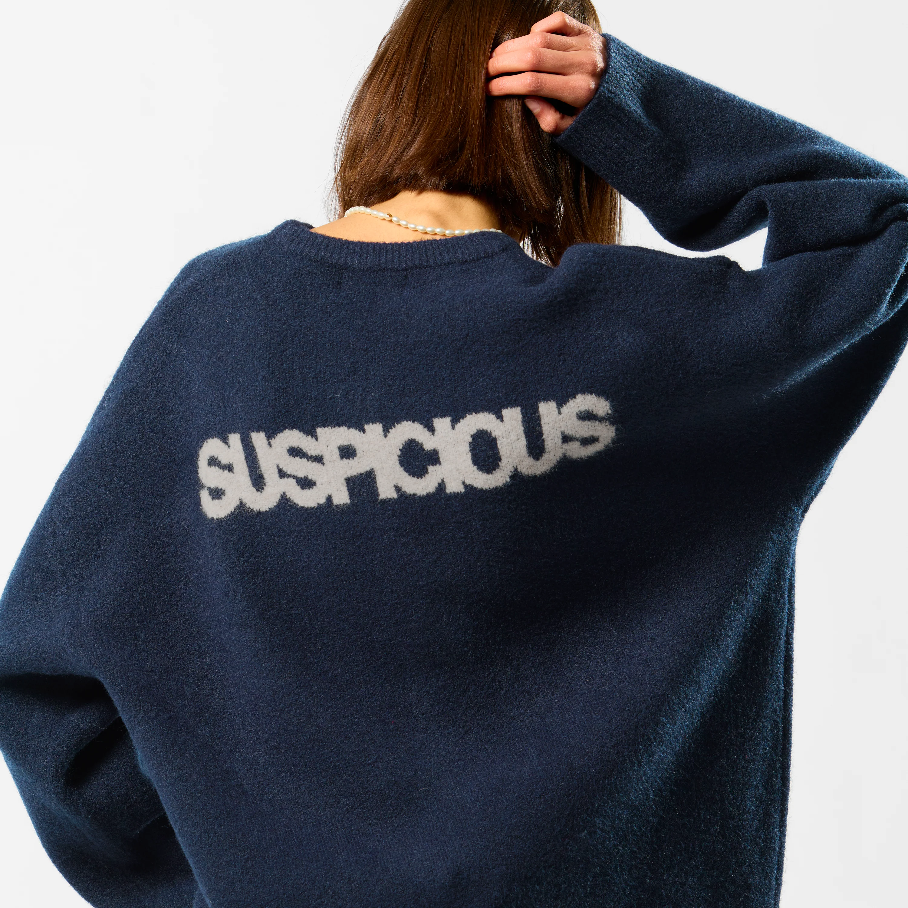 Polkaline / Suspicious Knitted Sweat - Nightfall - Image 8
