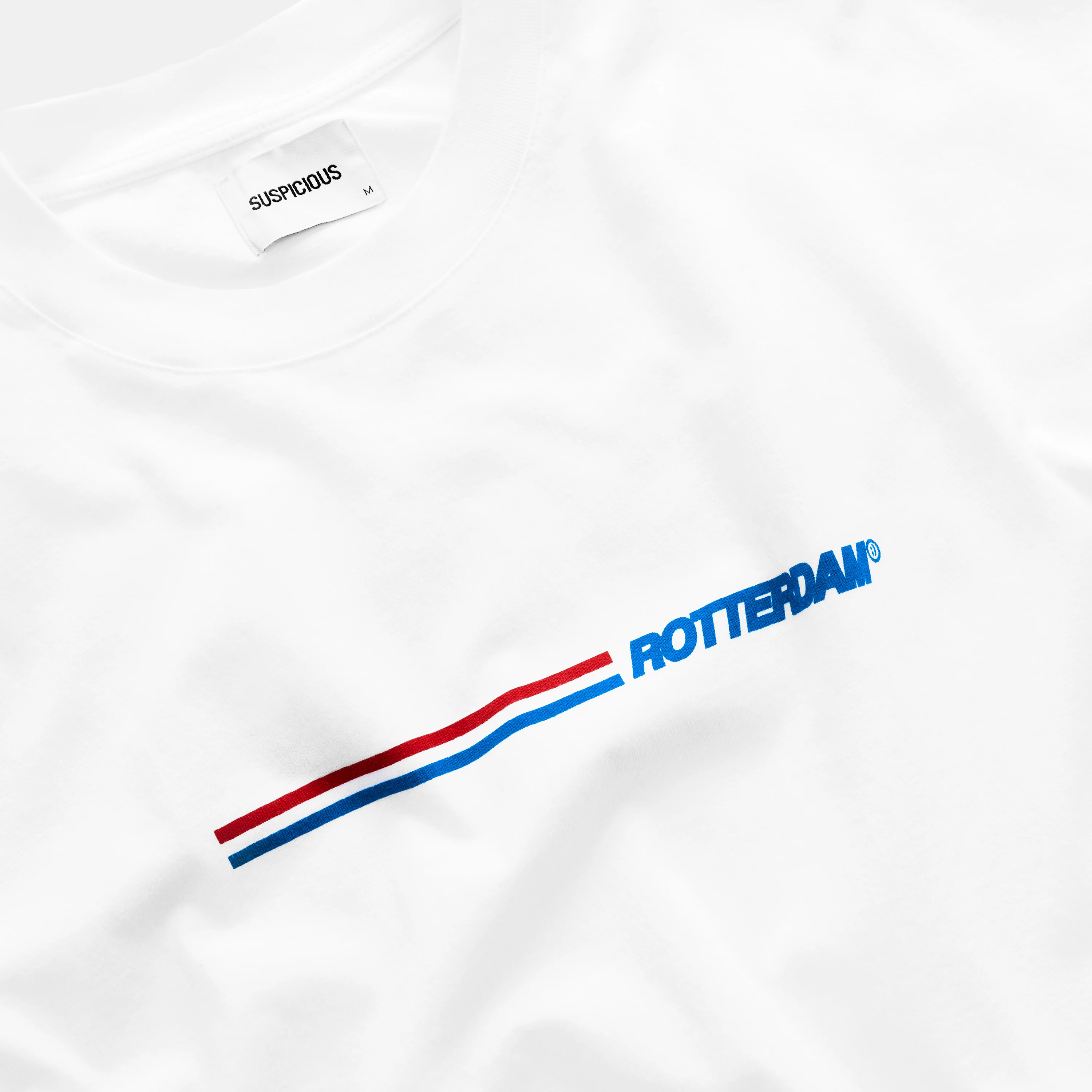RDA / Rotterdam Exclusive Tee - White & Big Blue - Image 7