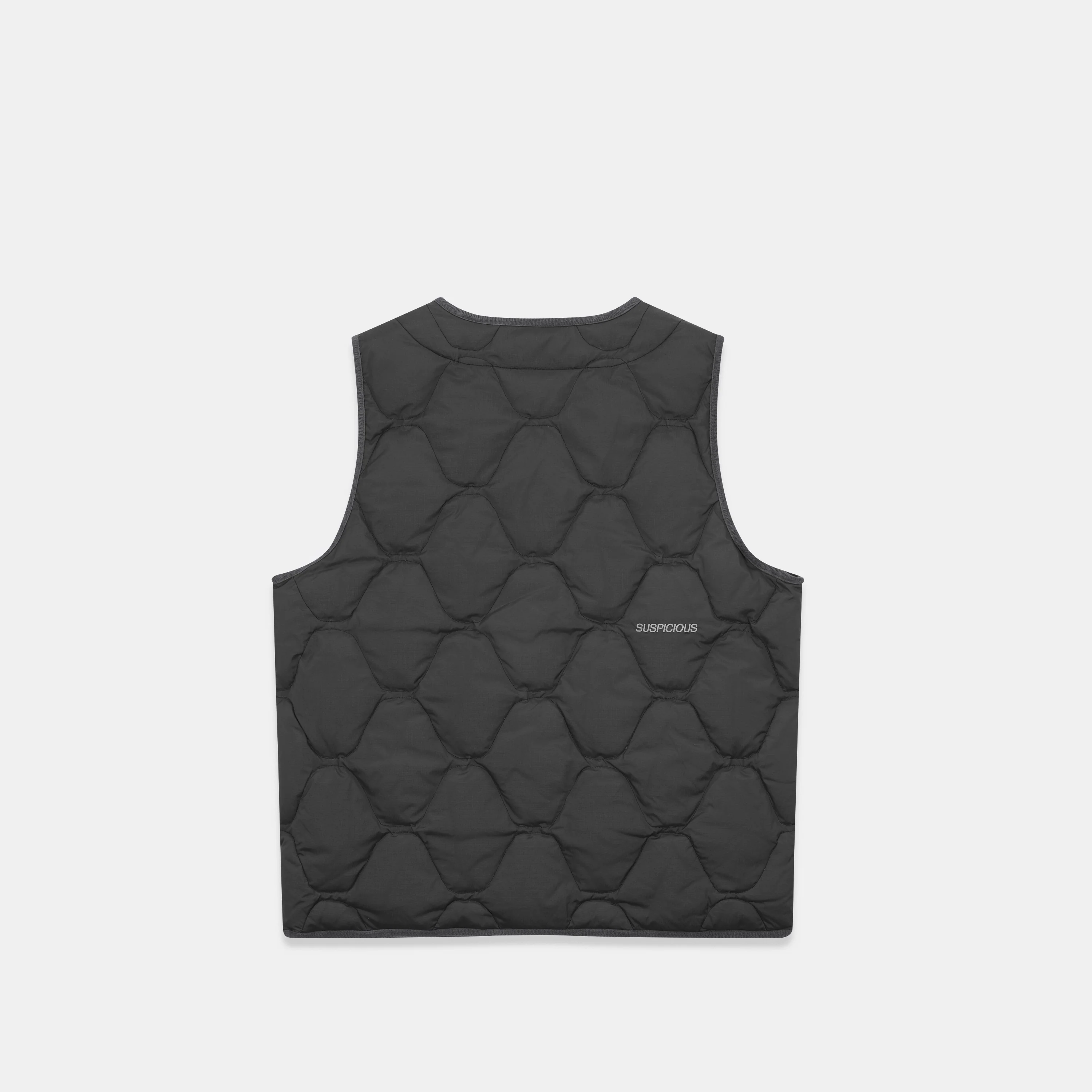 Softground / Essentials Quilted Vest - Graphite - Image 9