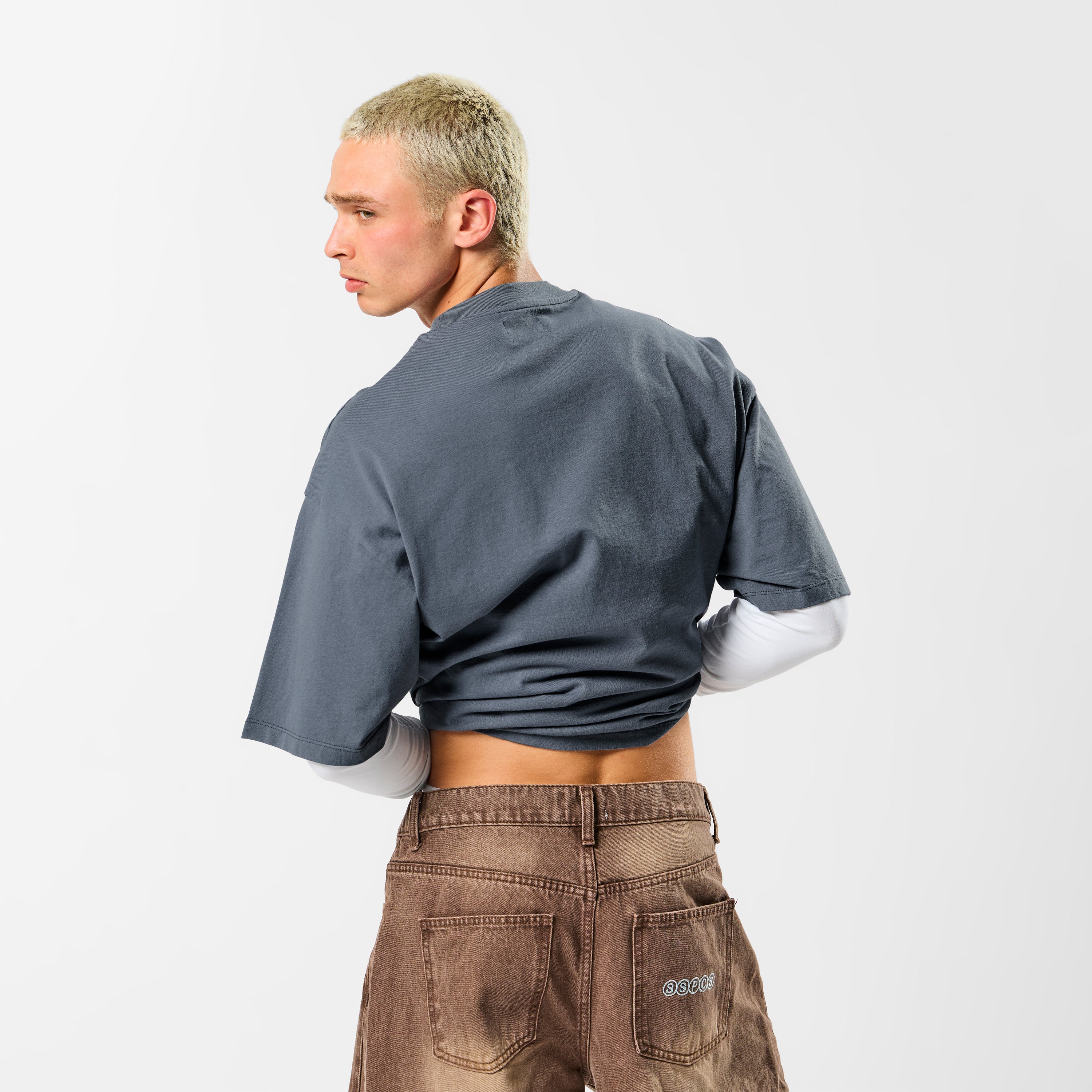 Softground / Signature Stamp Tee - Grisaille - Image 6