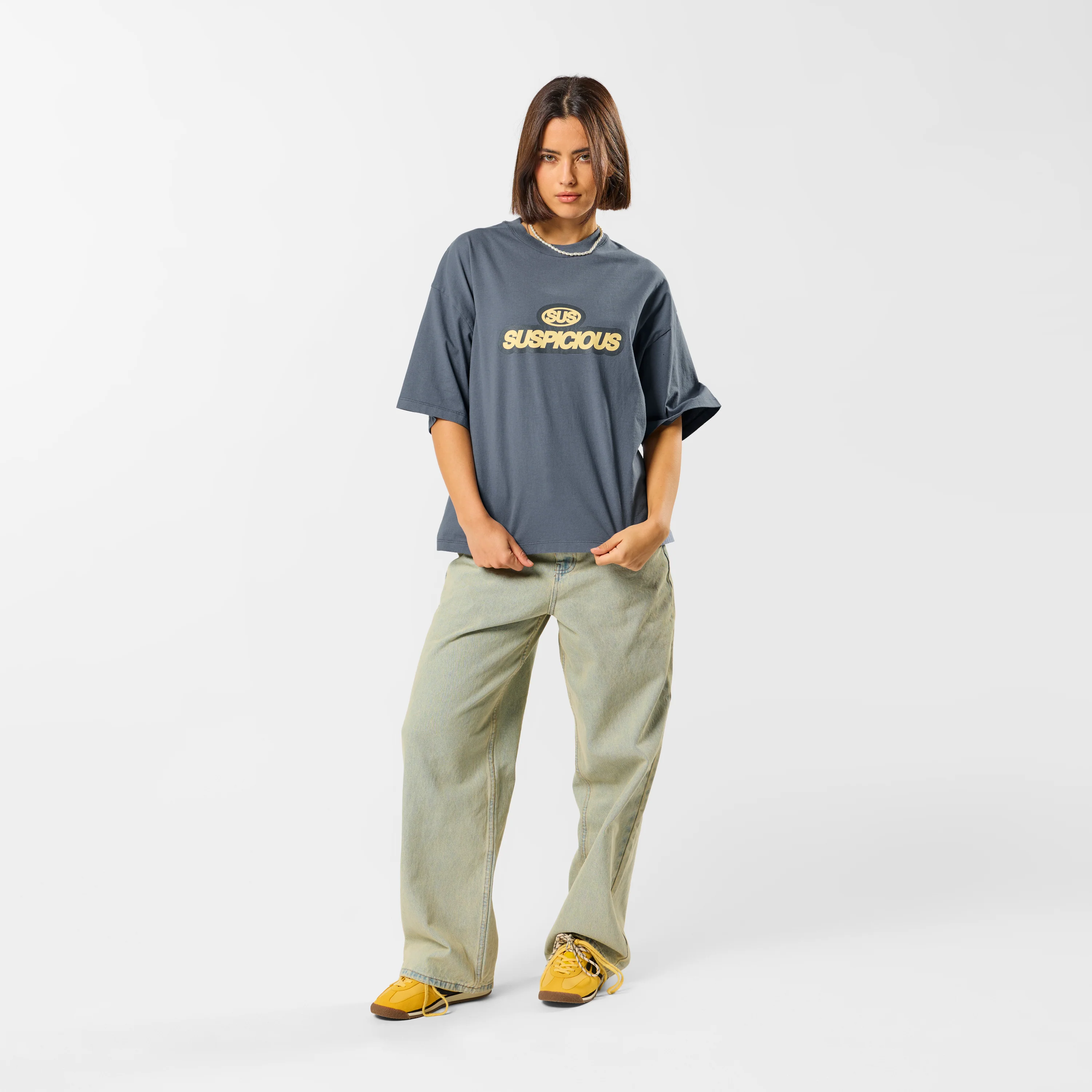 Softground / Signature Stamp Tee - Grisaille - Image 7