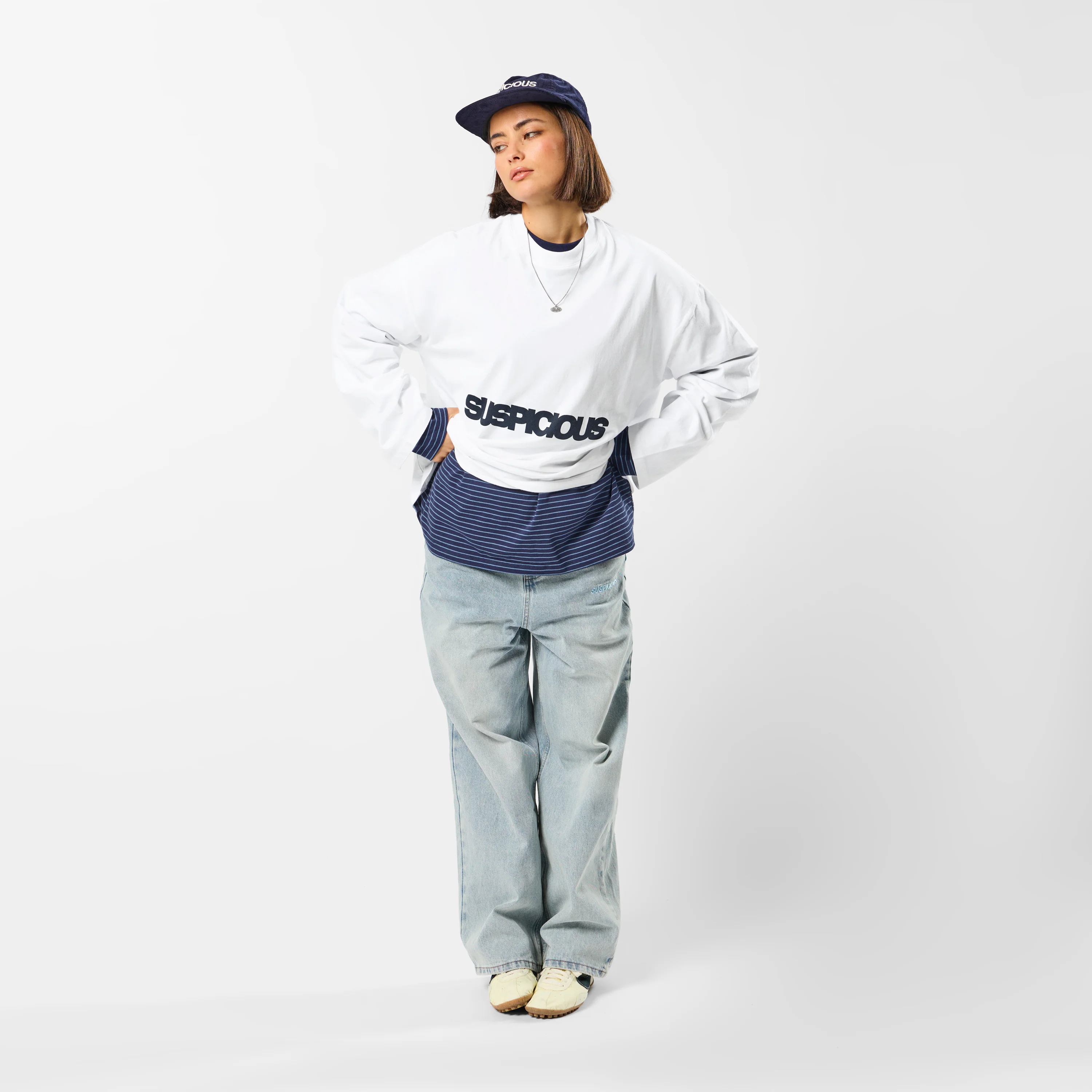 Softground / Solid Longsleeve - White - Image 3