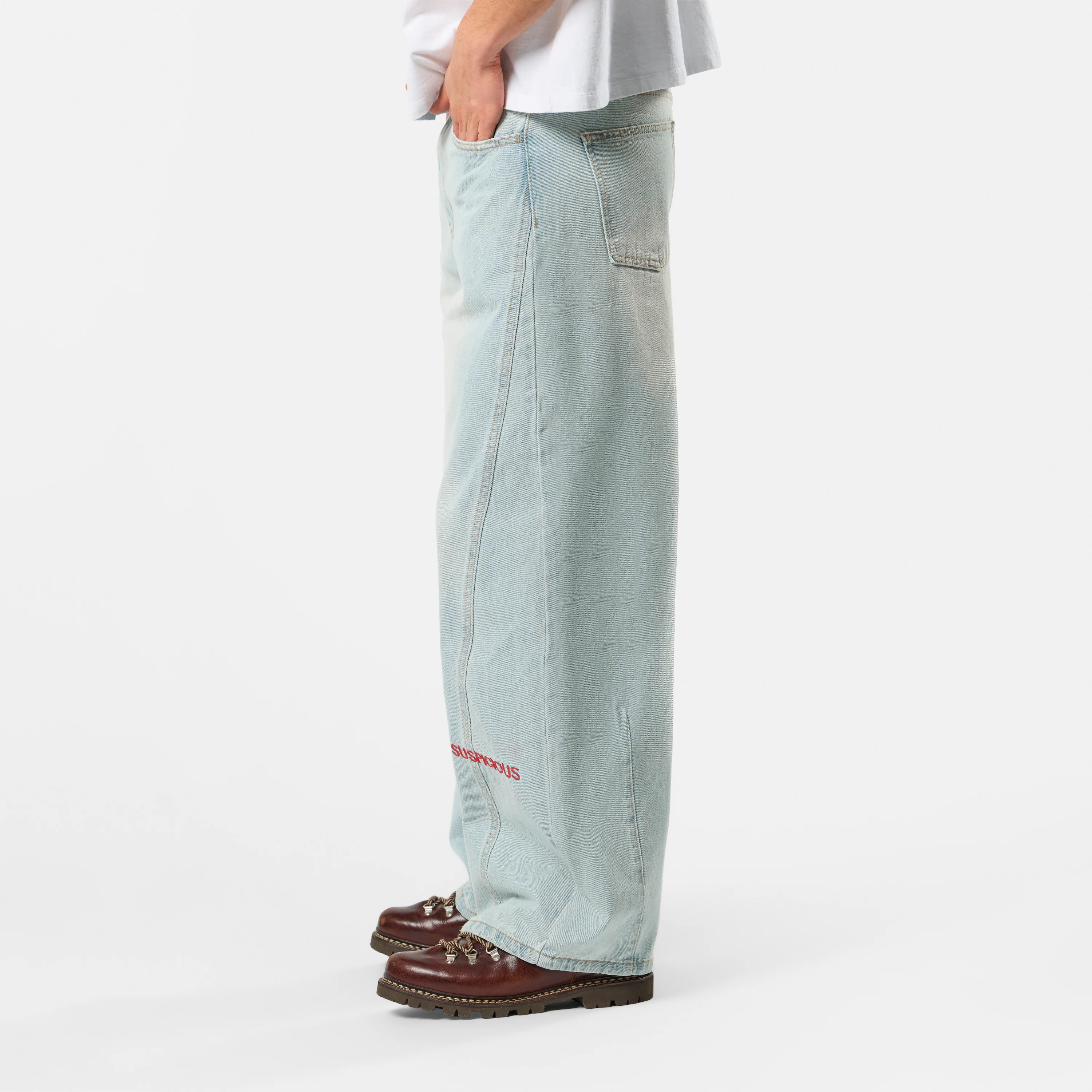 Spring 1 / S Barrel Jeans - Bleached - Image 3
