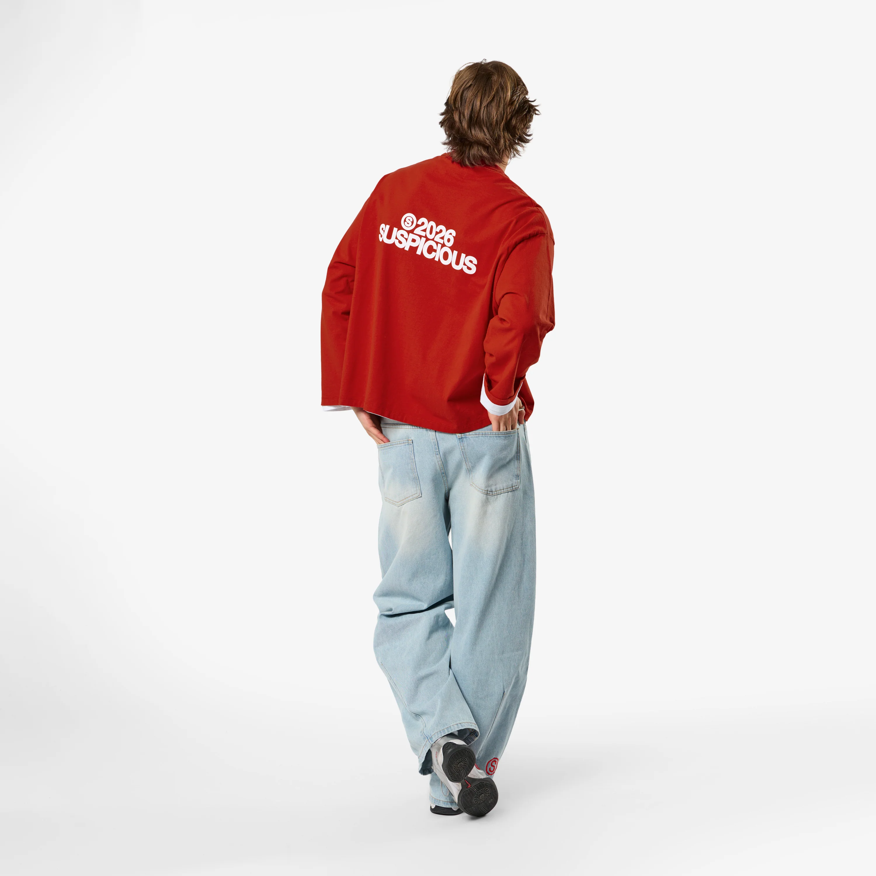 Spring 1 / S2026 Longlseeve - Ruby Red - Image 5
