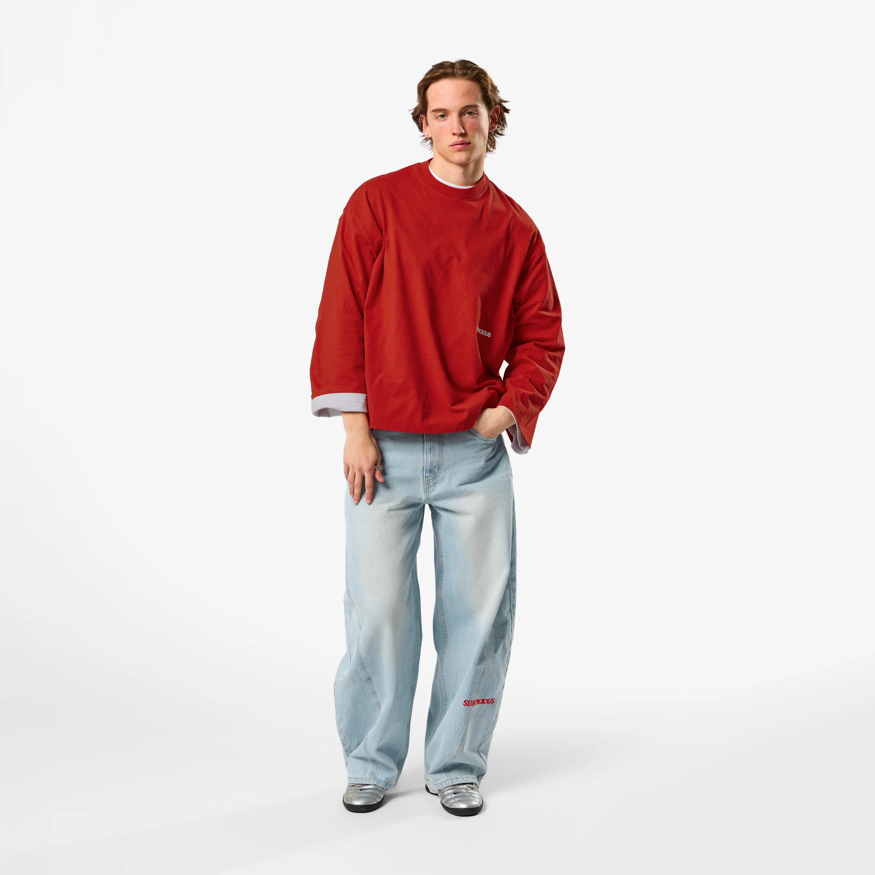 Spring 1 / S2026 Longlseeve - Ruby Red - Image 8
