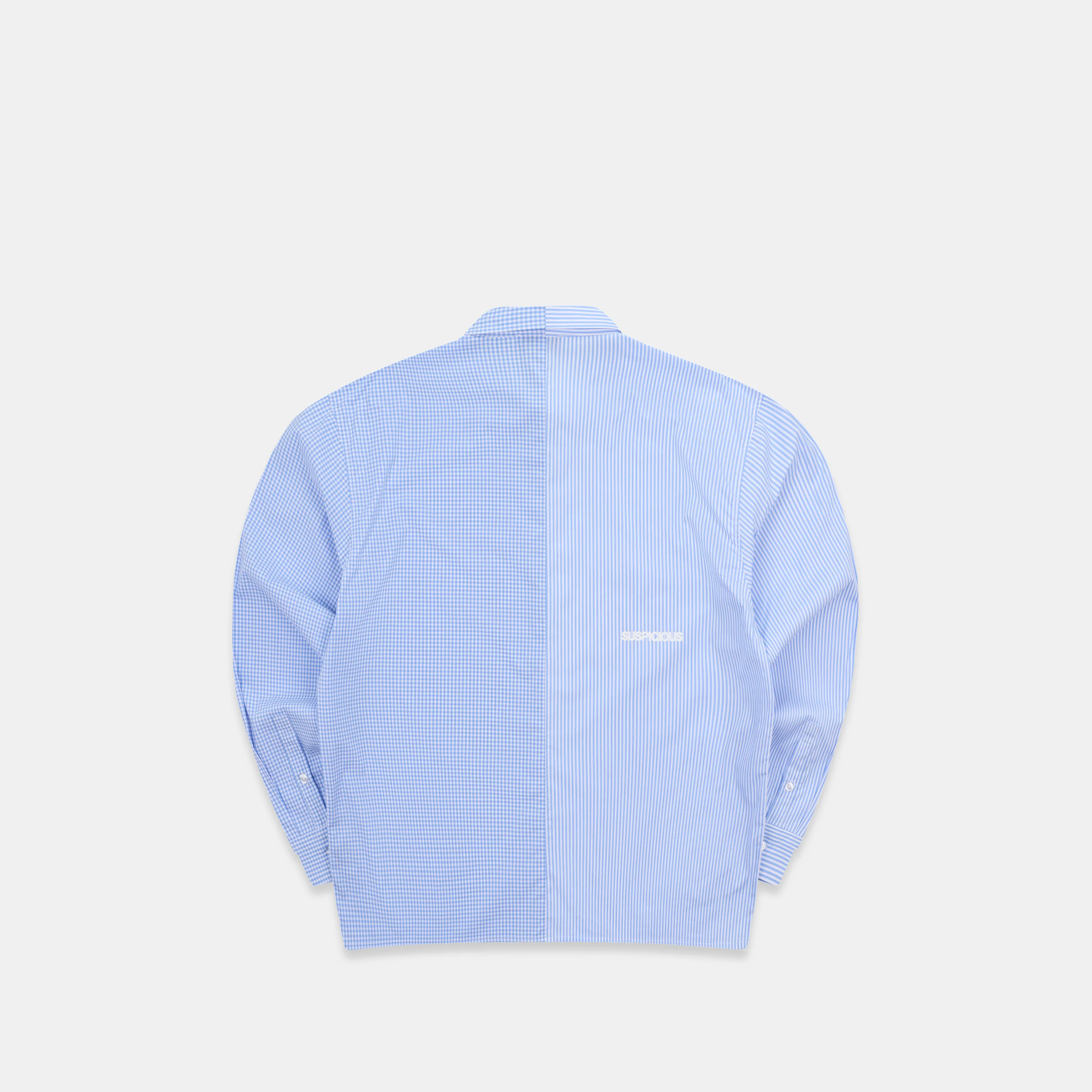 Spring 1 / S2026 Split Longsleeve Shirt - Light Blue - Image 10