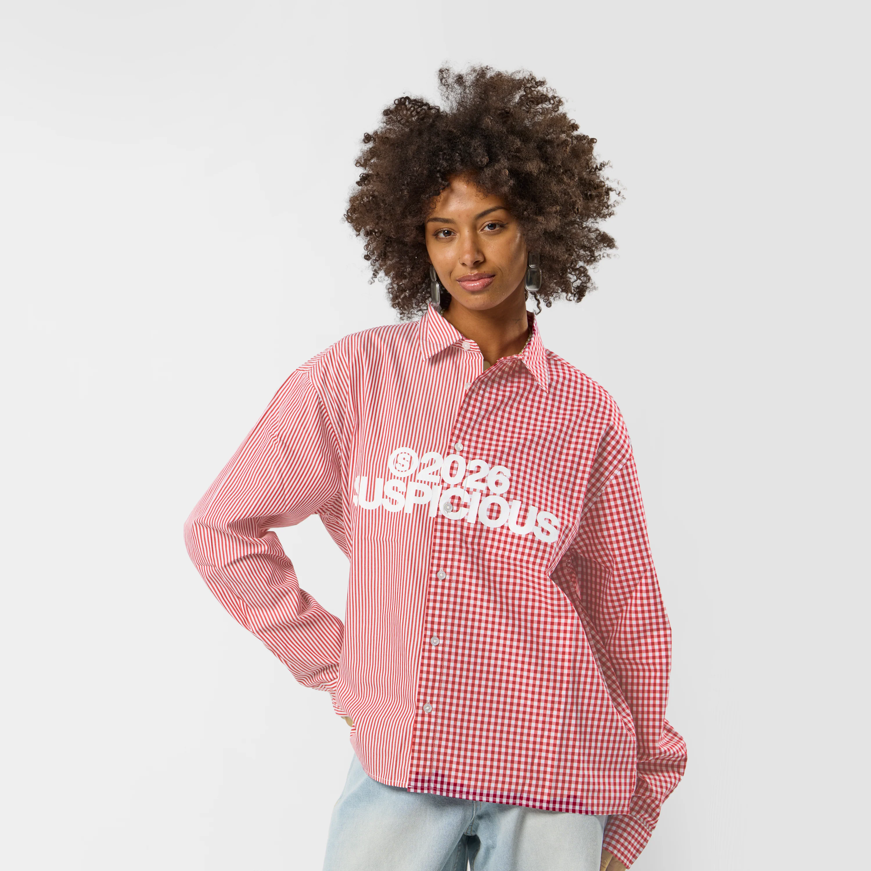 Spring 1 / S2026 Split Longsleeve Shirt - Ruby - Image 6