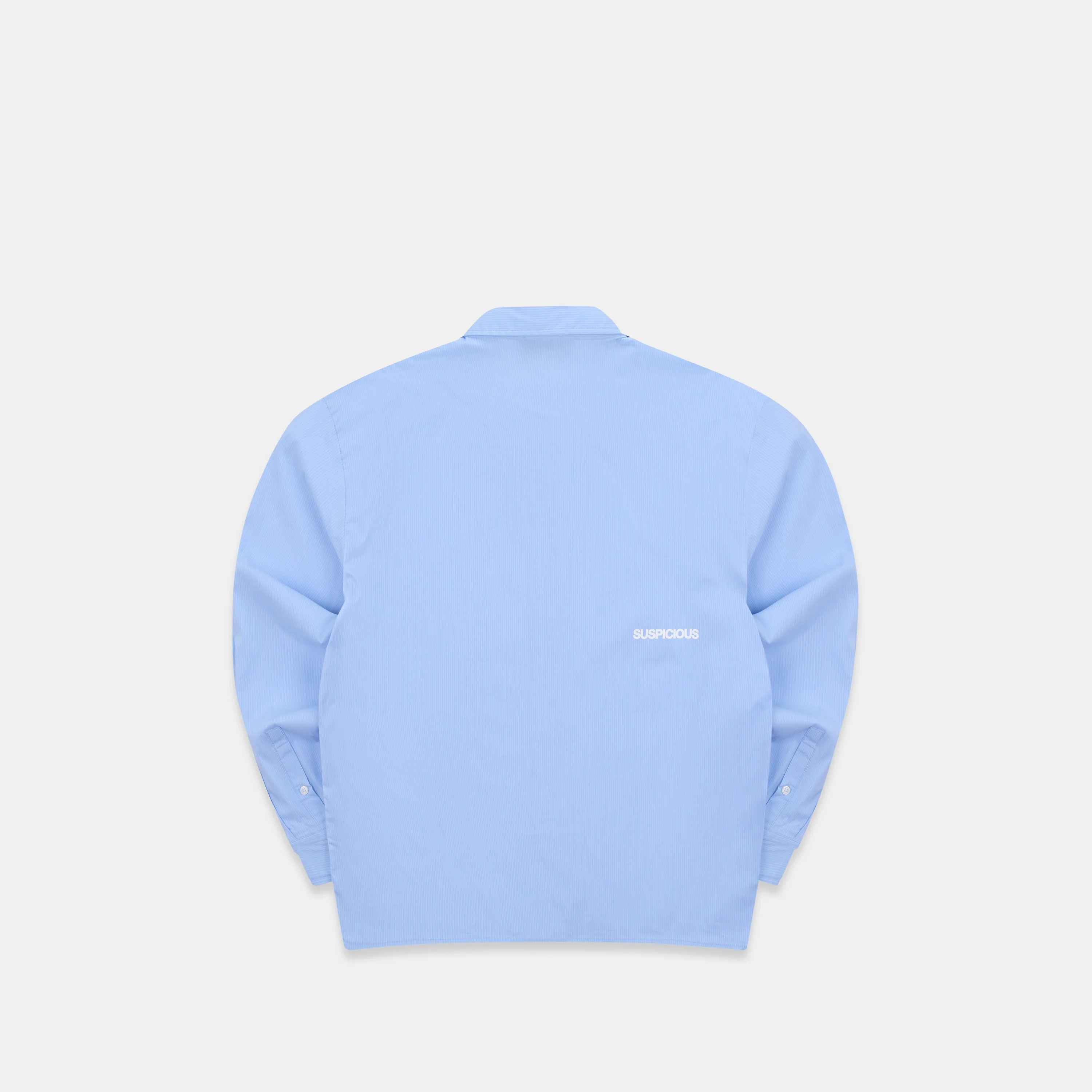 Spring 1 / S2026 Striped Longsleeve Shirt - Light Blue - Image 10