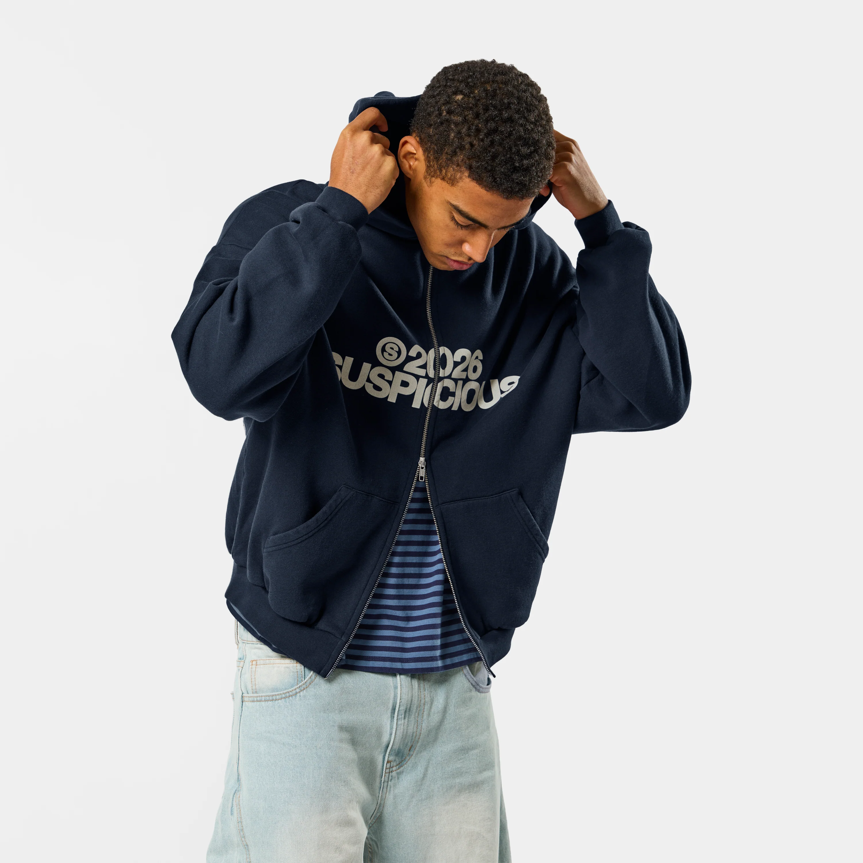Spring 1 / S2026 Zip-Up Hoodie - Nightfall - Image 10