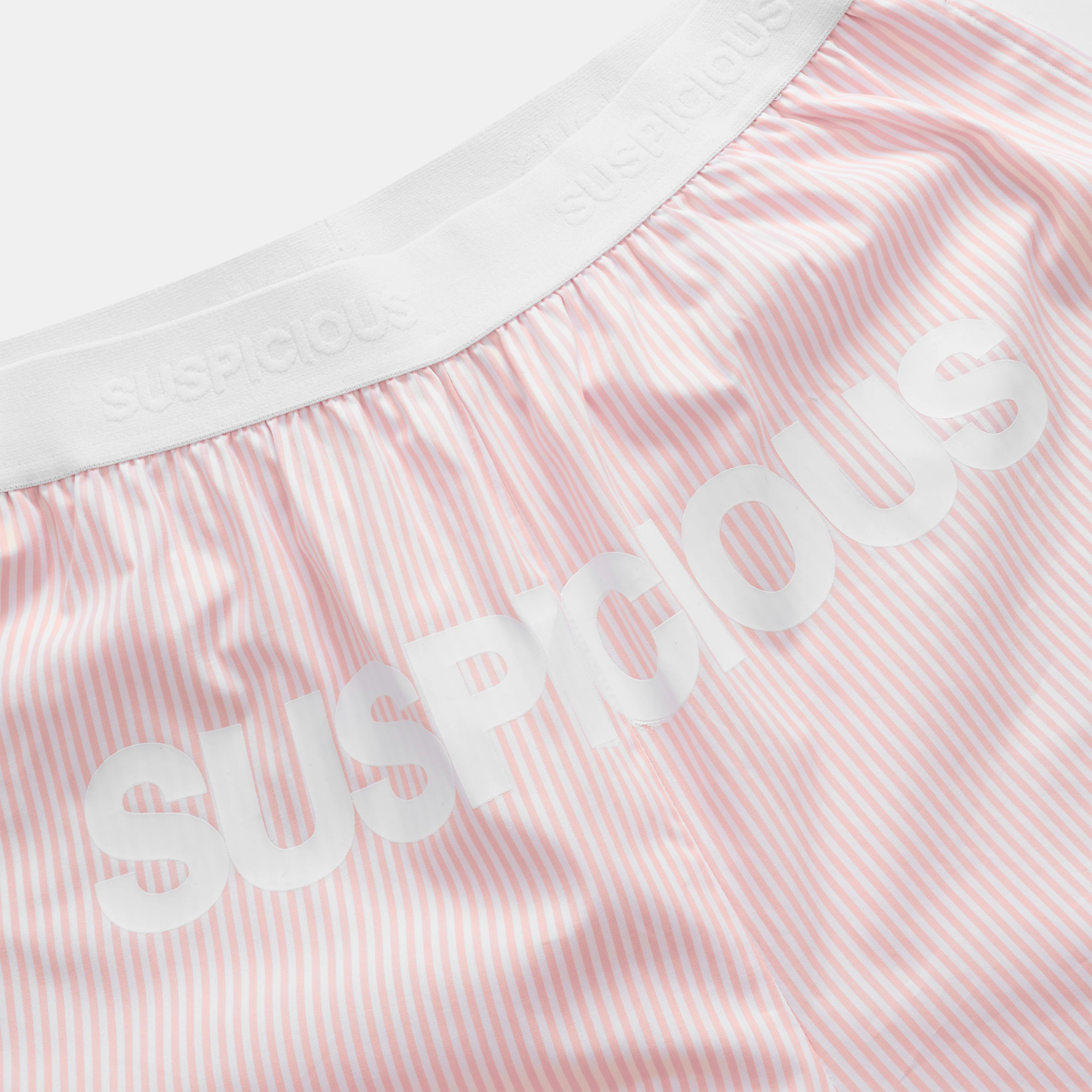 Spring 1 / Suspicious Striped Pocket Boxershorts - Pink - Image 4