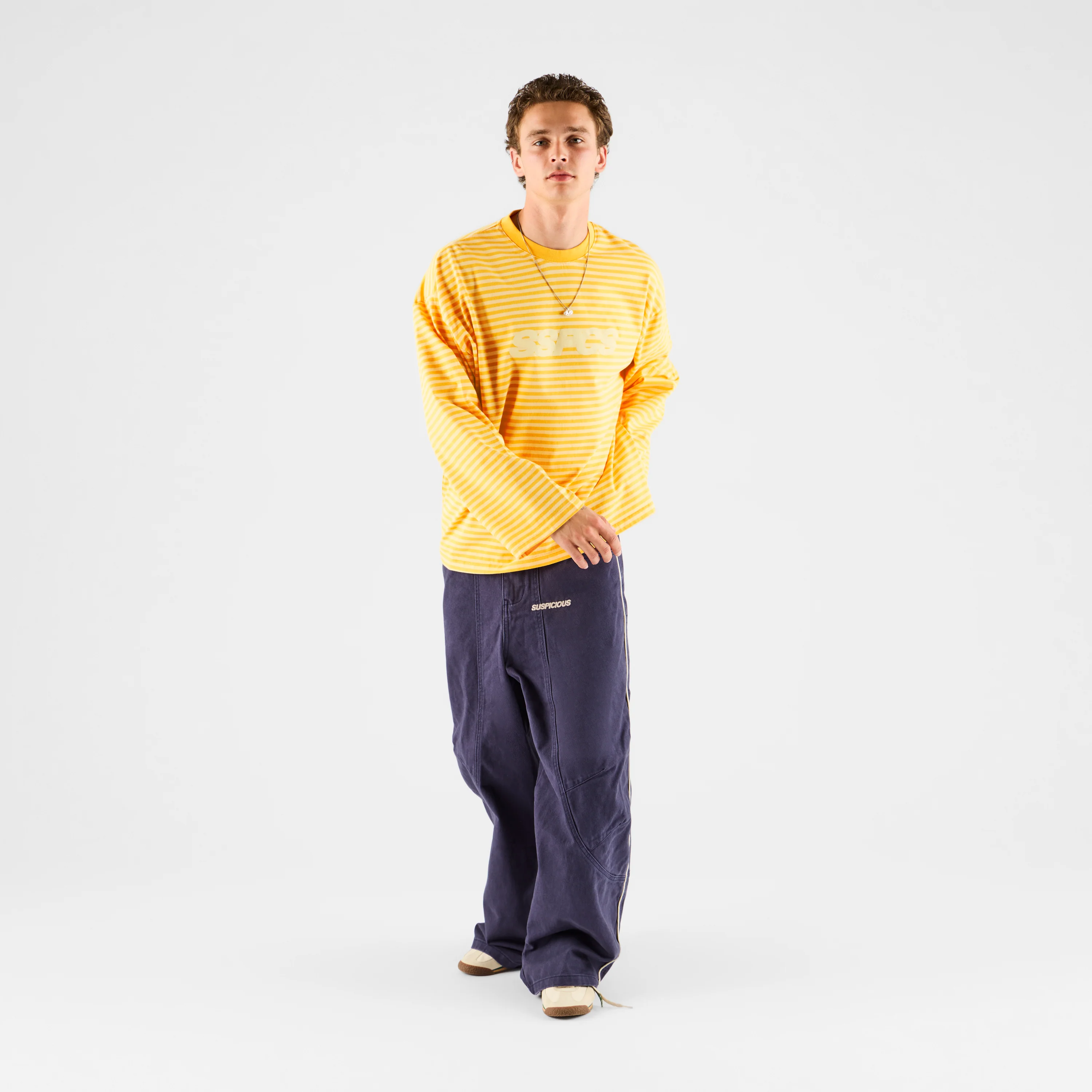 Summer Stripes / SSPCS Striped Longsleeve - Yellow - Image 8