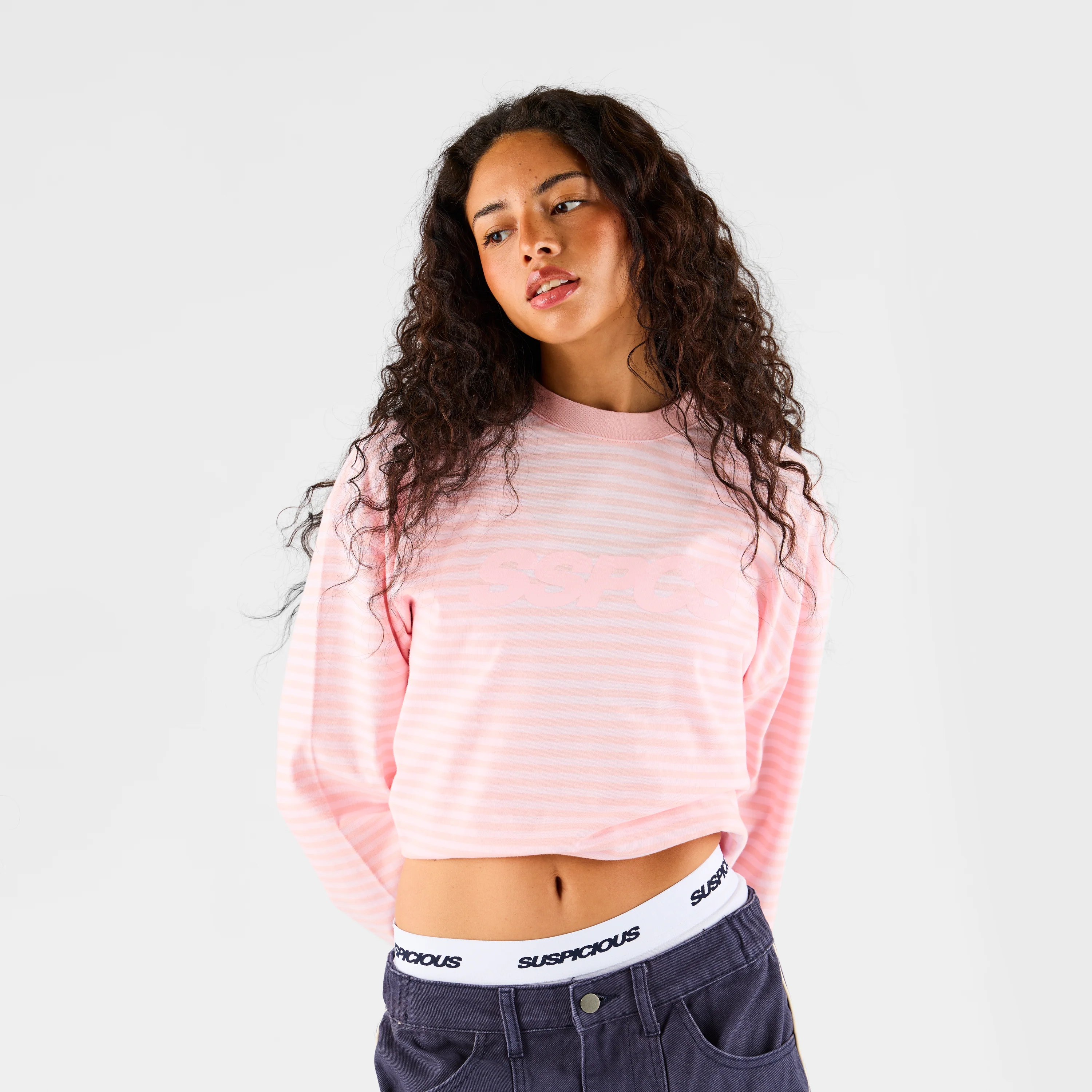 Summer Stripes / SSPCS Striped Longsleeve - Pink - Image 8