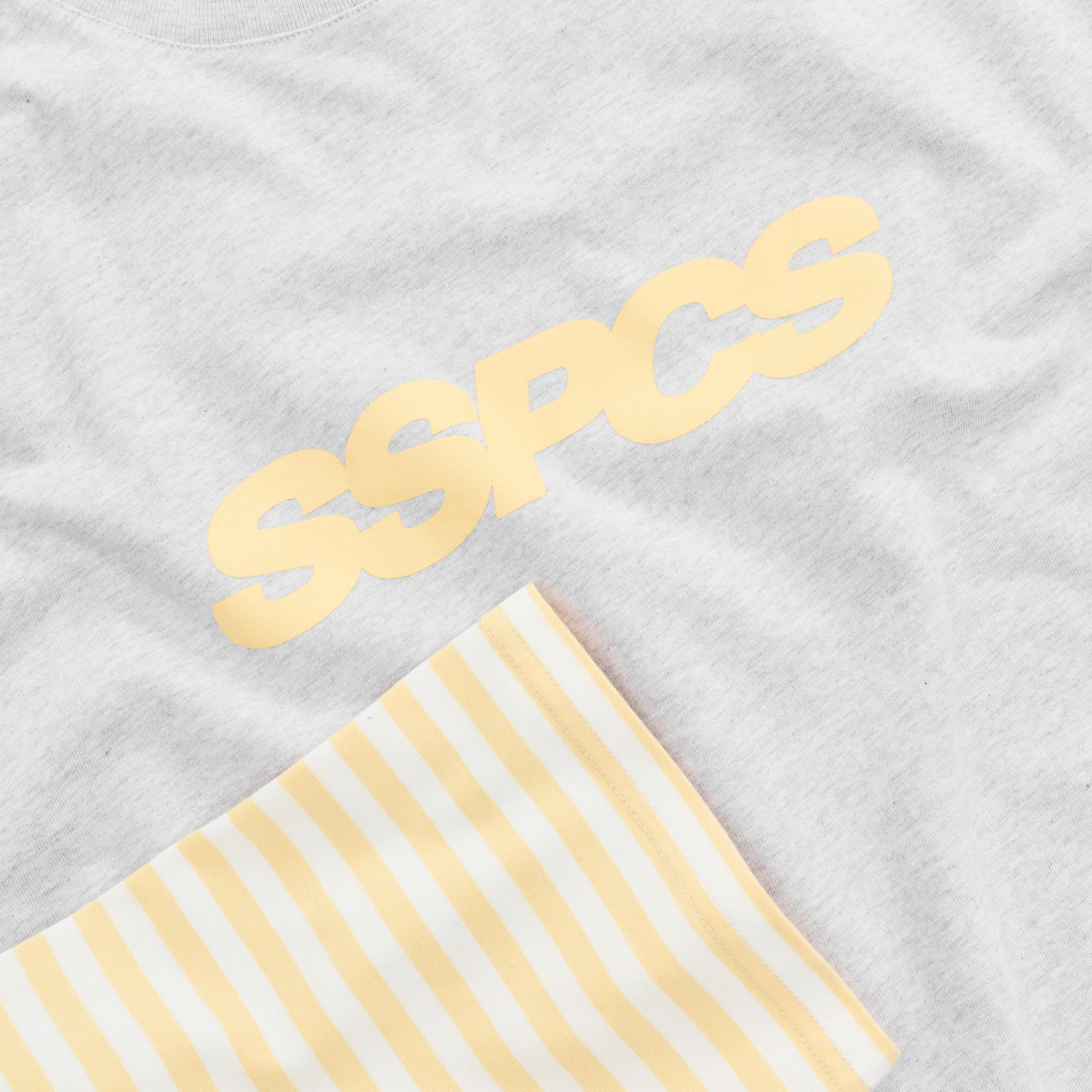 Summer Stripes / SSPCS Striped Layered Longsleeve - Ash & Butter - Image 5