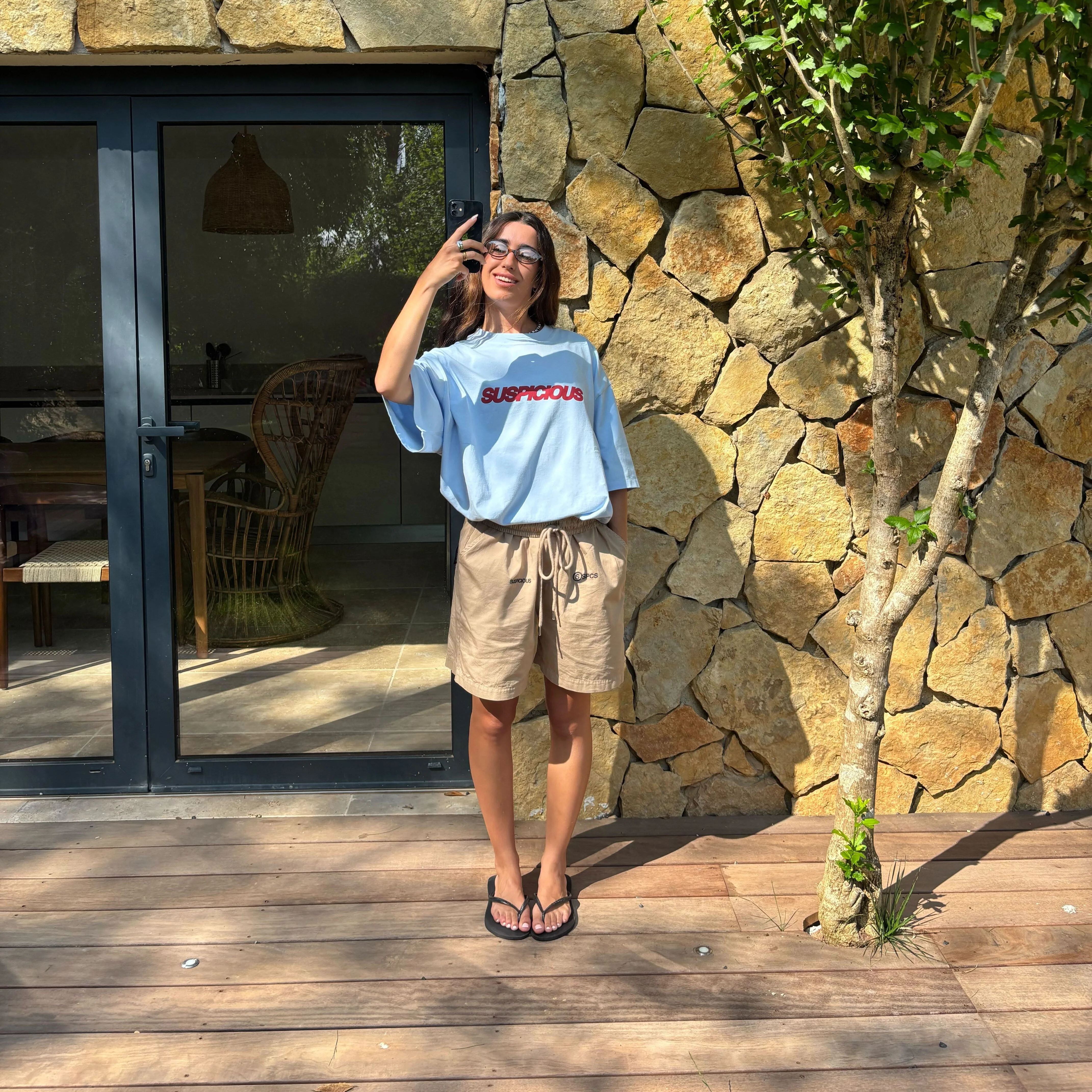 Summer / The Triple Twill Shorts - Natural - Image 8