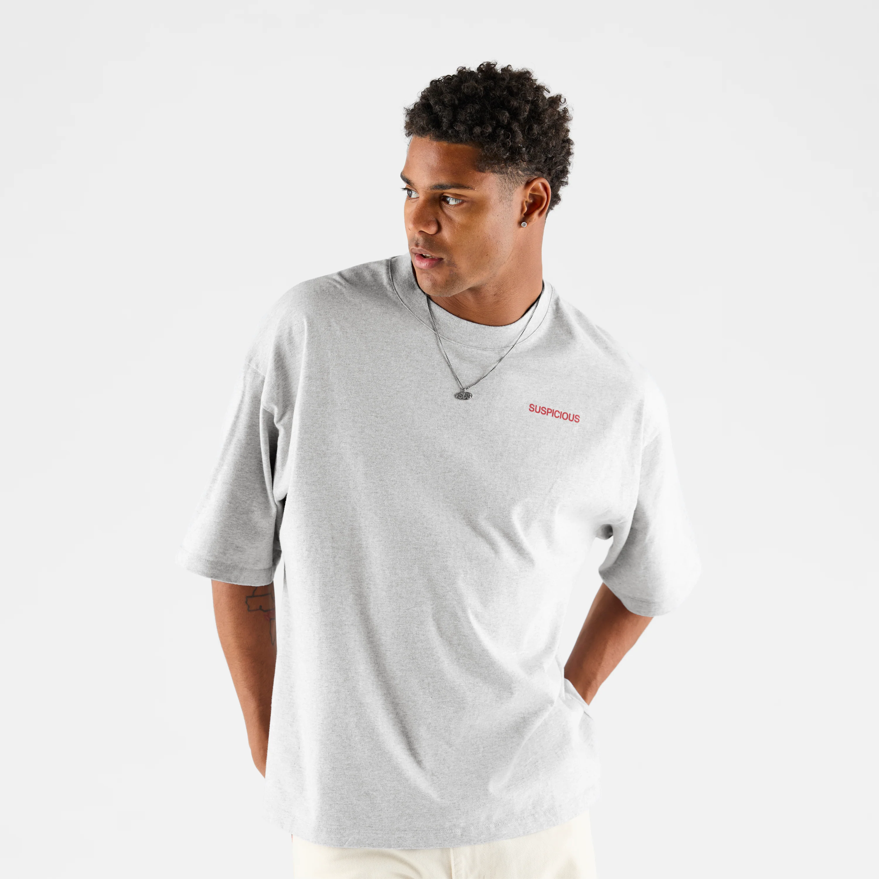 UTR Exclusive / The UTR Store Tee - Neutral Heather - Image 3