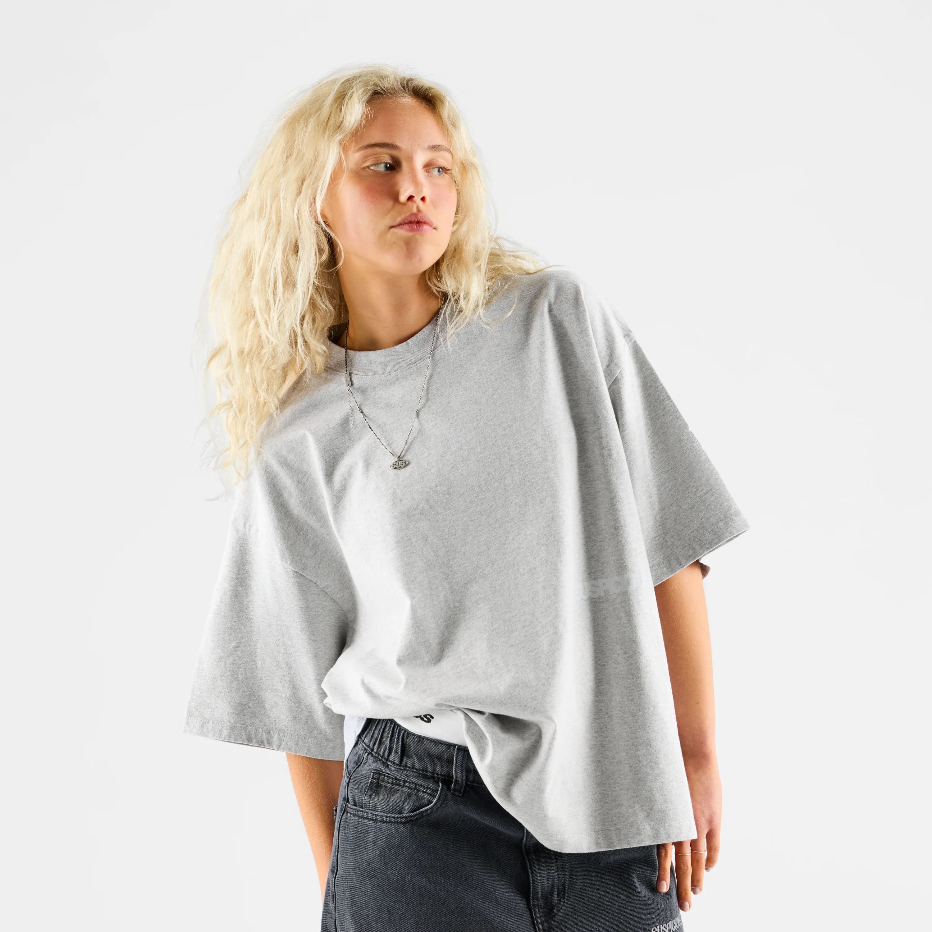 UTR Store Opening / Offline Block Party Tee - Neutral Heather - Image 5
