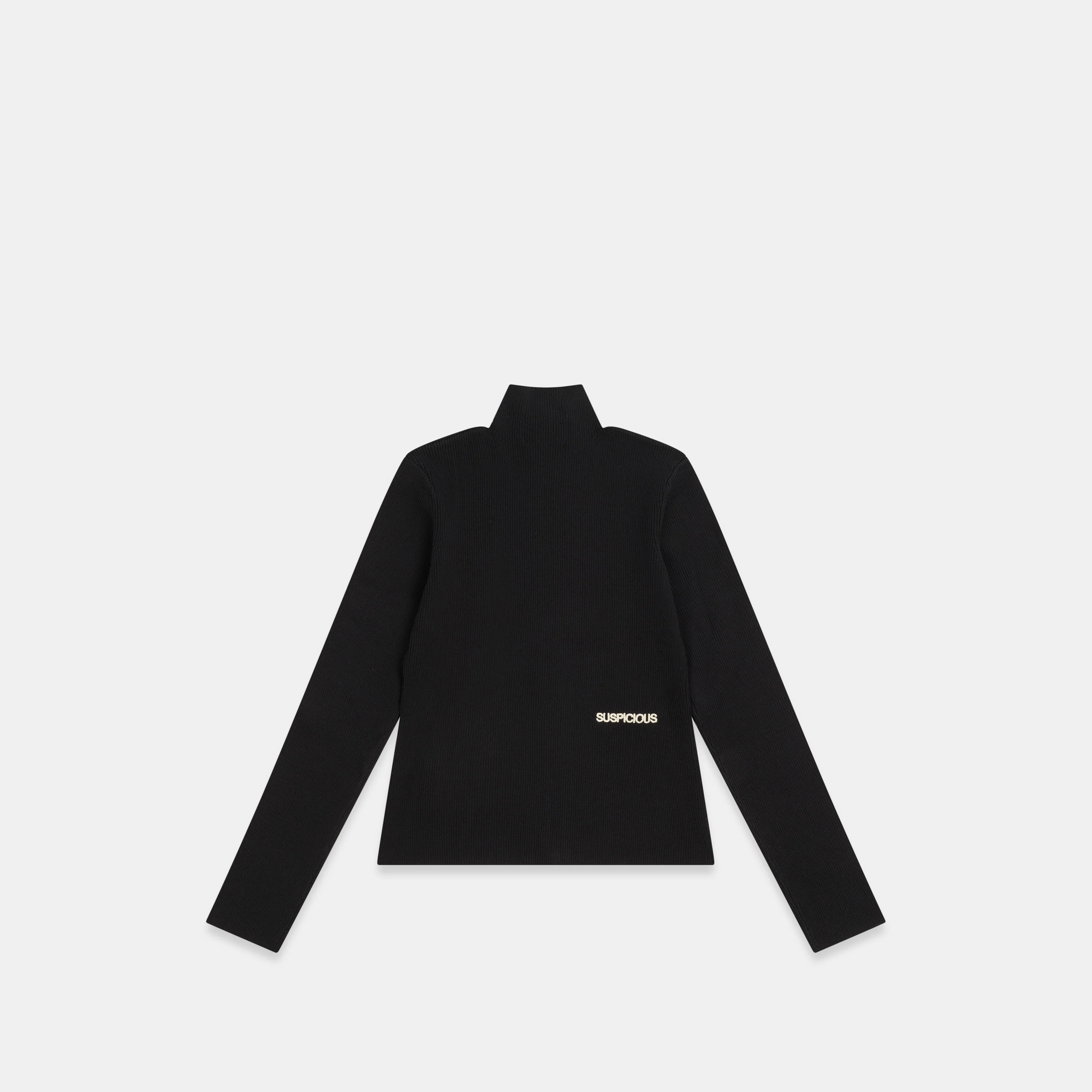 Winter 5 / Essentials W Fitted Zip-Up - Black - Image 7
