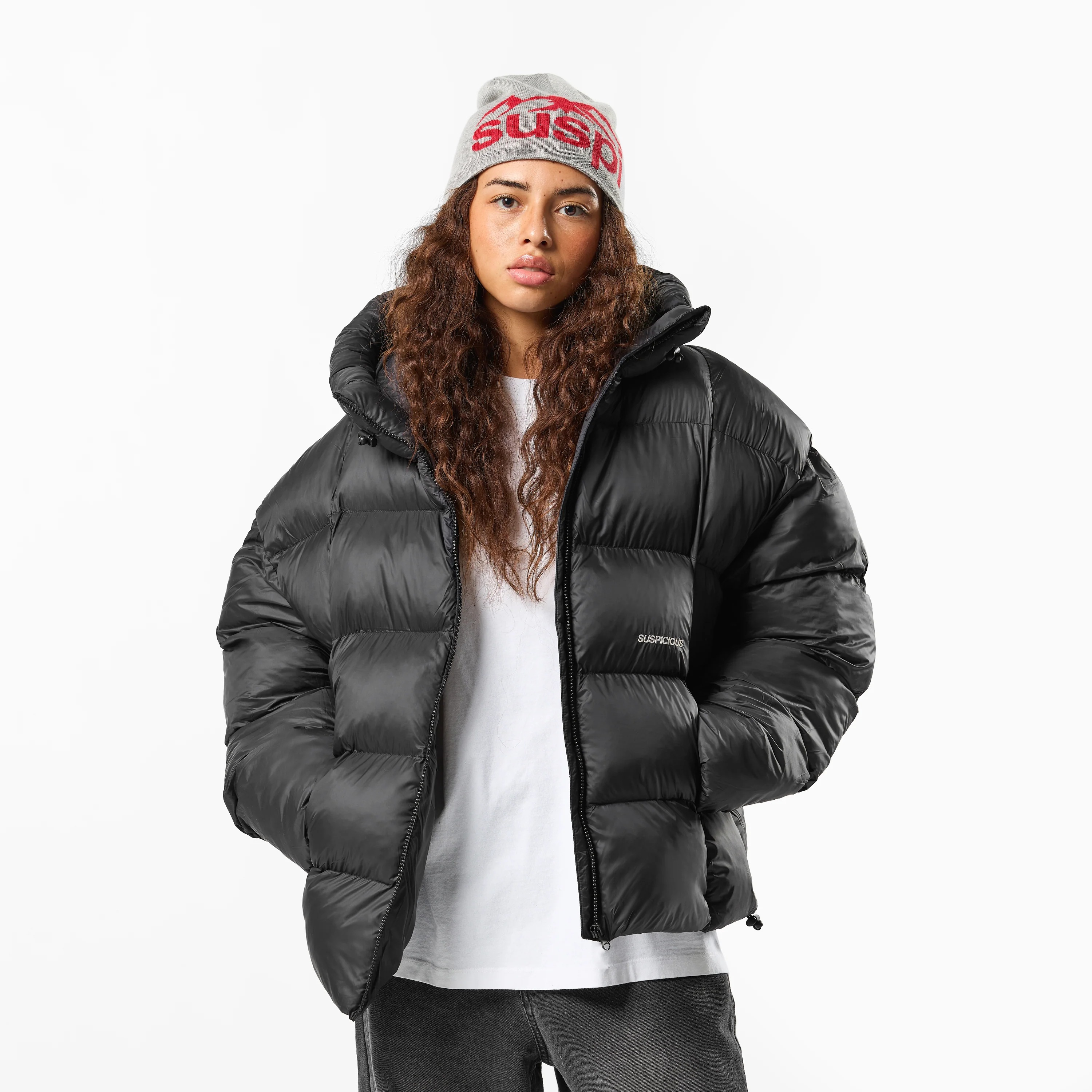 Winter1 / Essentials Puffer - Black - Image 2