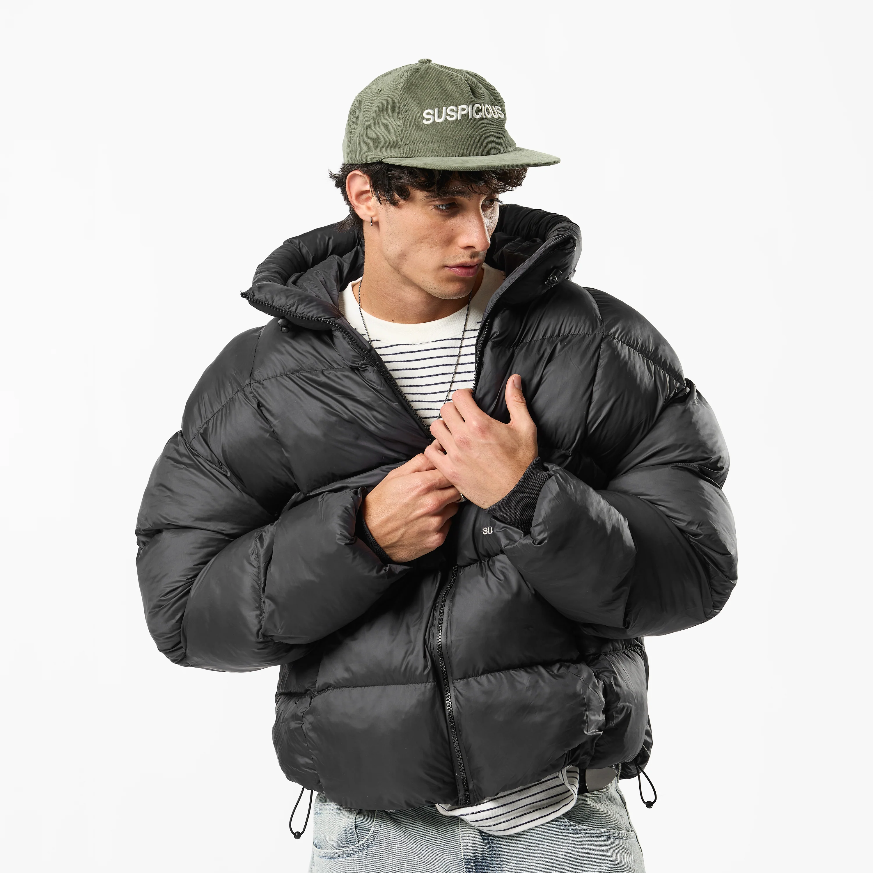 Winter1 / Essentials Puffer - Black - Image 7