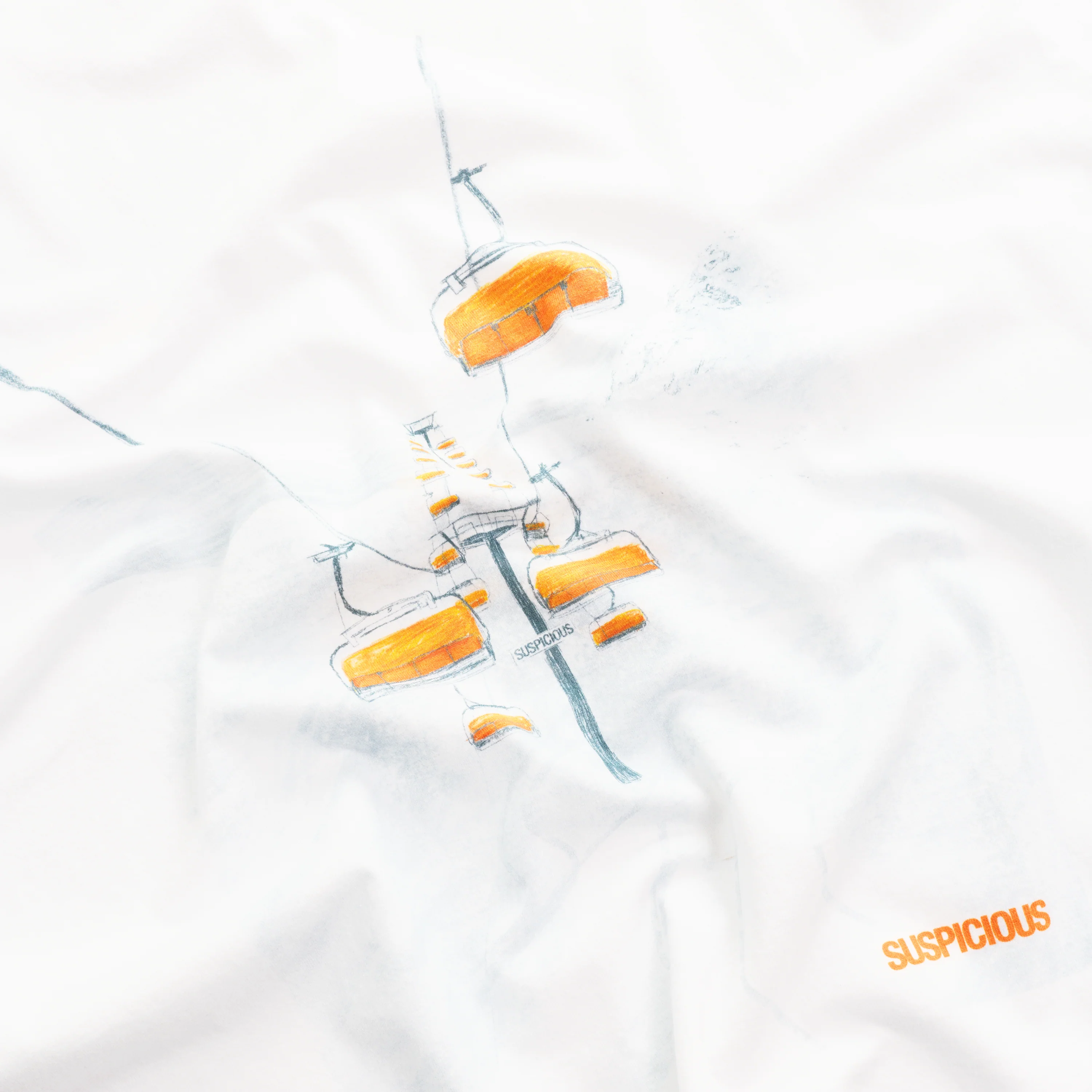 Winter1 / First Lift club Tee - White - Image 4
