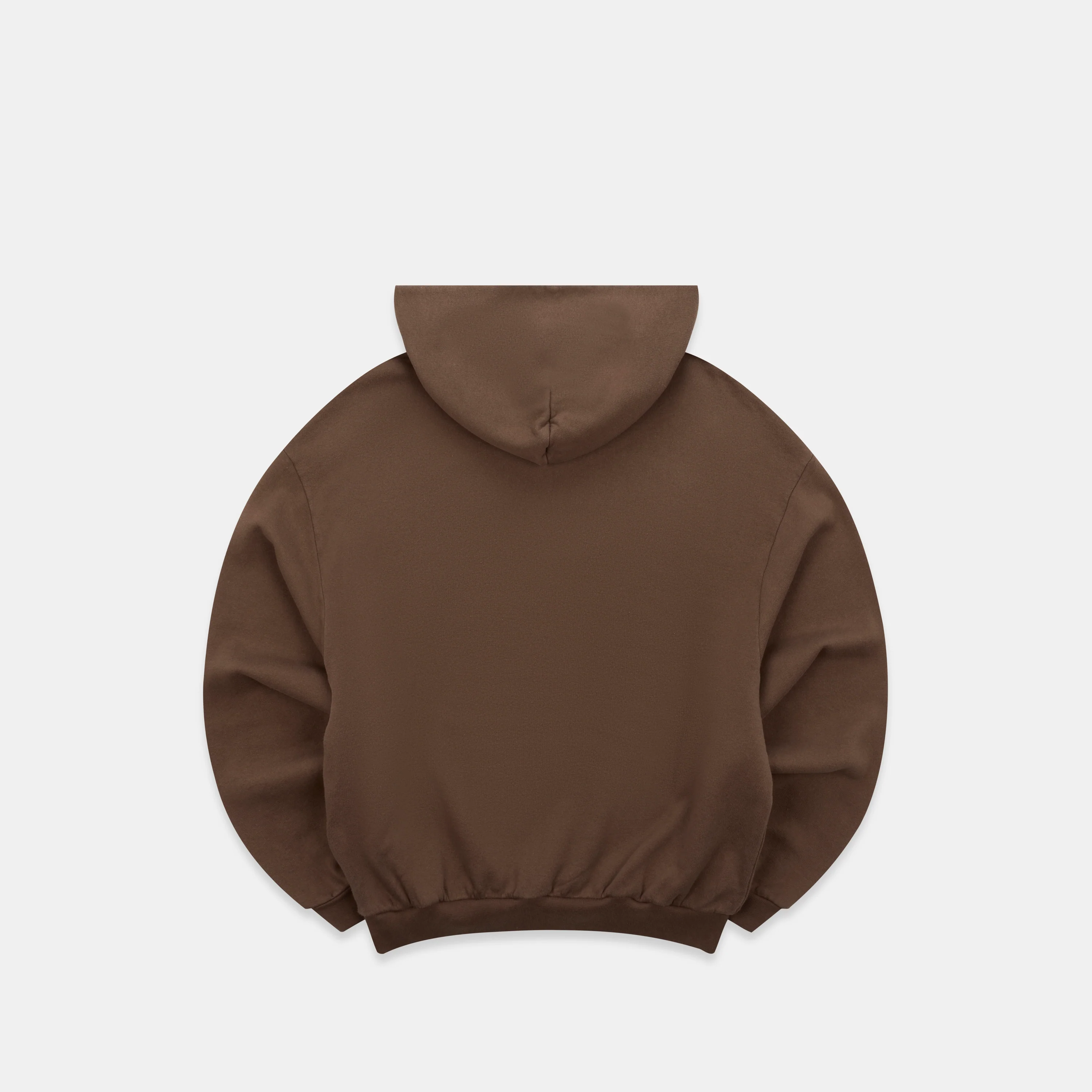Winter3 / Patchwork Hoodie - Coffee - Image 9