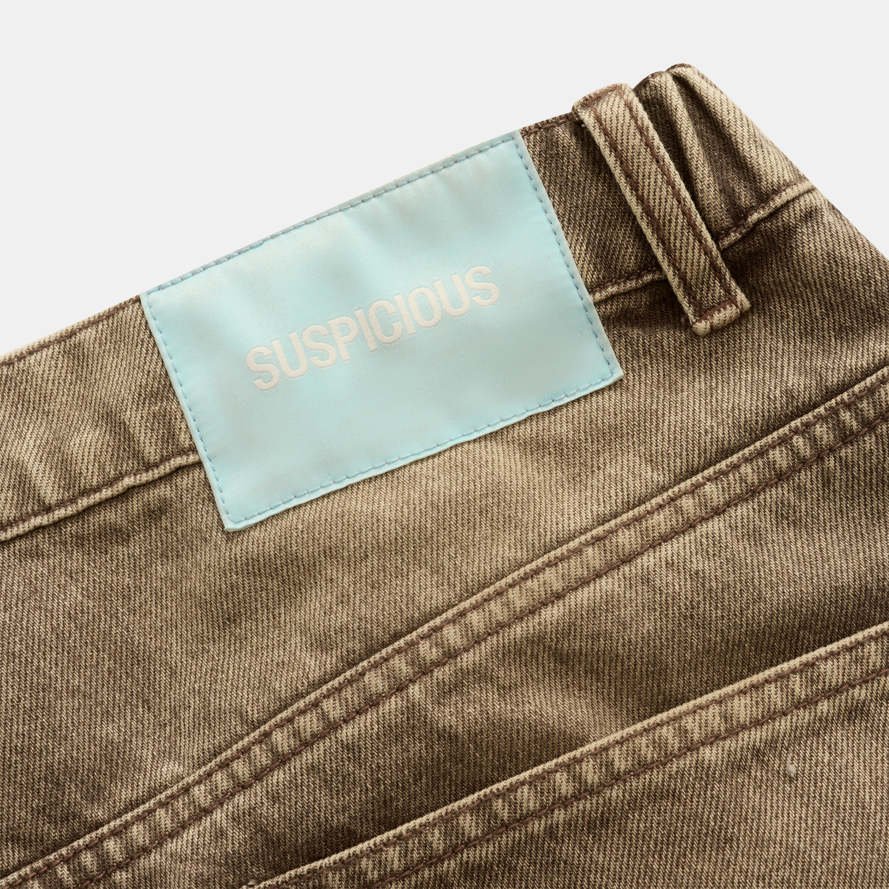 Winter4 / Vertified Baggy Jeans - Washed Brown - Image 5